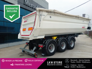 Mega 28m3 BASCULABILA,BALAST,HARDOX–NOUA/TOP!