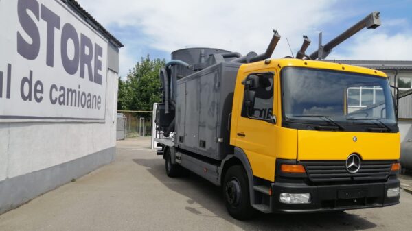 Mercedes-Benz Atego & Gmelin FNC Mobil / Animal Feed Mill and Mixer/Tierfutter Mahl und Mischanlage - imagine 3