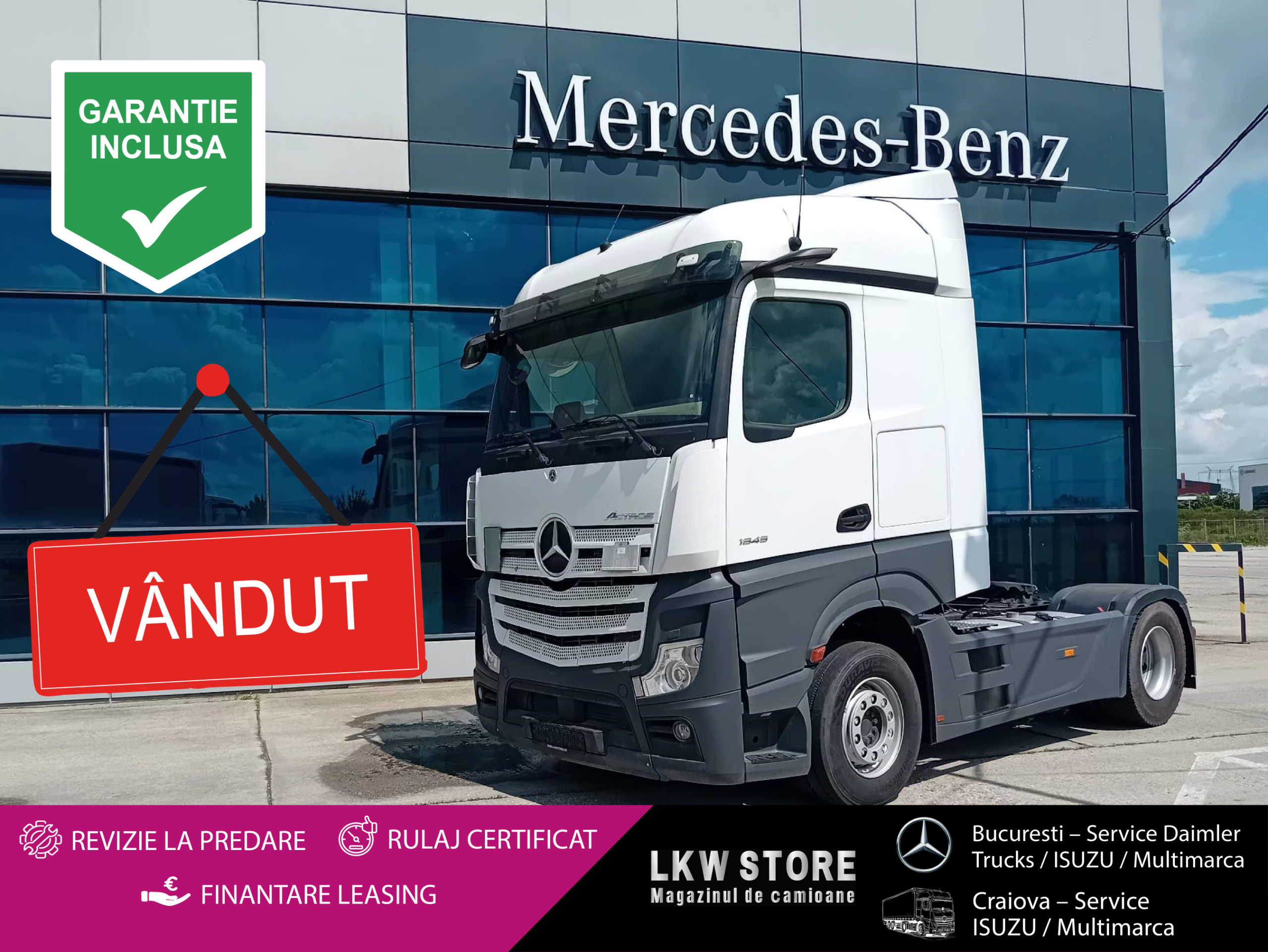 Mercedes-Benz Actros 1845 LS, BIG-SPACE, TOP!!!