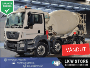 MAN TGS 32.360 8x4 Betoniera/Beton Mixer 9m3, TOP !!!