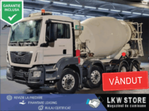 MAN TGS 32.360 8x4 Betoniera/Beton Mixer 9m3, TOP !!!