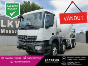 Mercedes-Benz AROCS 32.40 8x4 Betoniera/Beton Mixer 9m3, TOP !!!