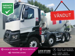 Renault C 430 8x4 Betoniera/Beton Mixer 9m3, TOP !!!