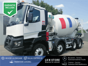 Renault C 430 8x4 Betoniera/Beton Mixer 9m3, TOP !!!