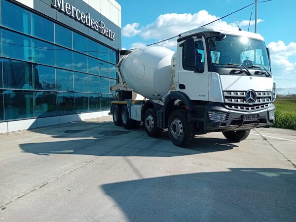 Mercedes-Benz AROCS 32.40 8x4 Betoniera/Beton Mixer 9m3, TOP !!! - imagine 6
