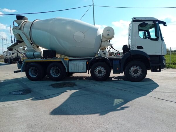 Mercedes-Benz AROCS 32.40 8x4 Betoniera/Beton Mixer 9m3, TOP !!! - imagine 7
