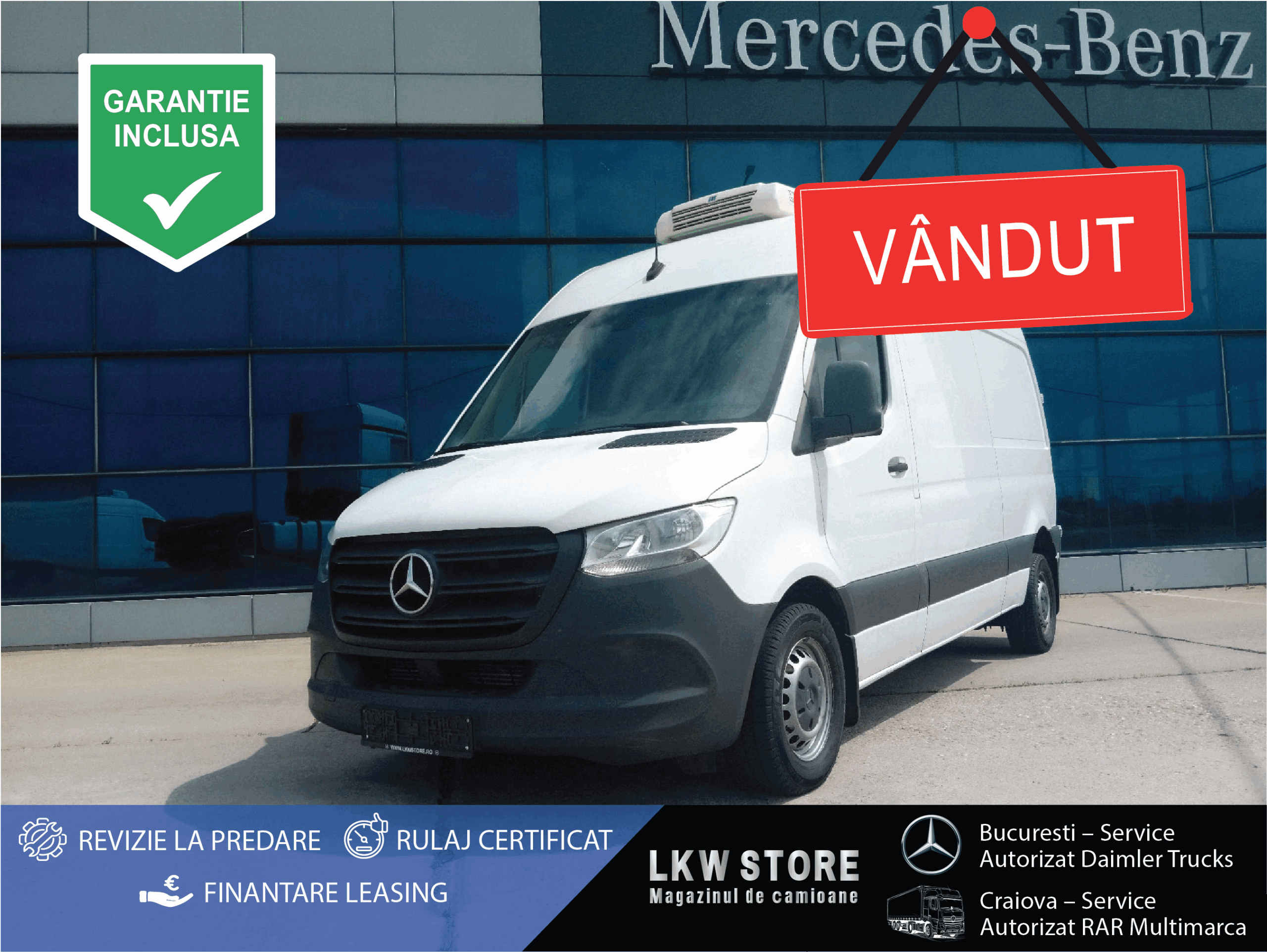 Mercedes-Benz Sprinter 314 CDI, Thermo King -20C, TOP !!!