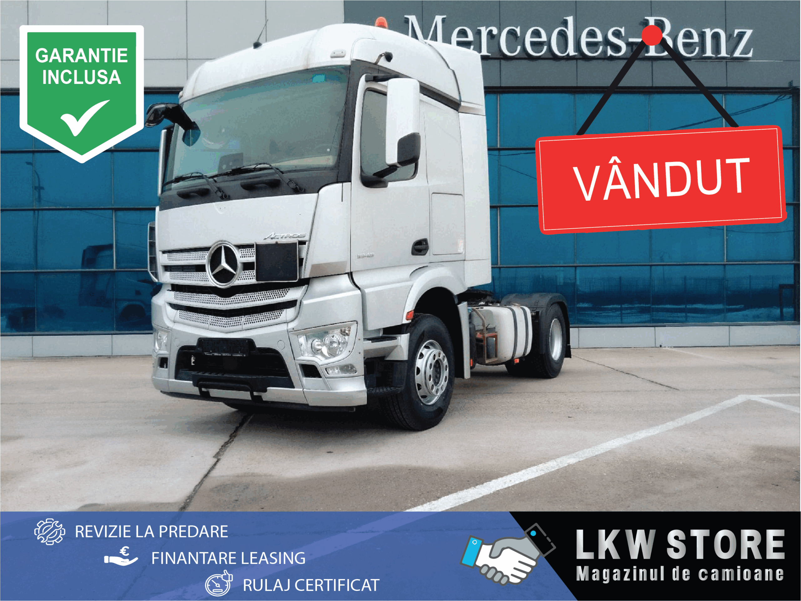 Mercedes-Benz Actros 1843 LS Full ADR , TOP !!!