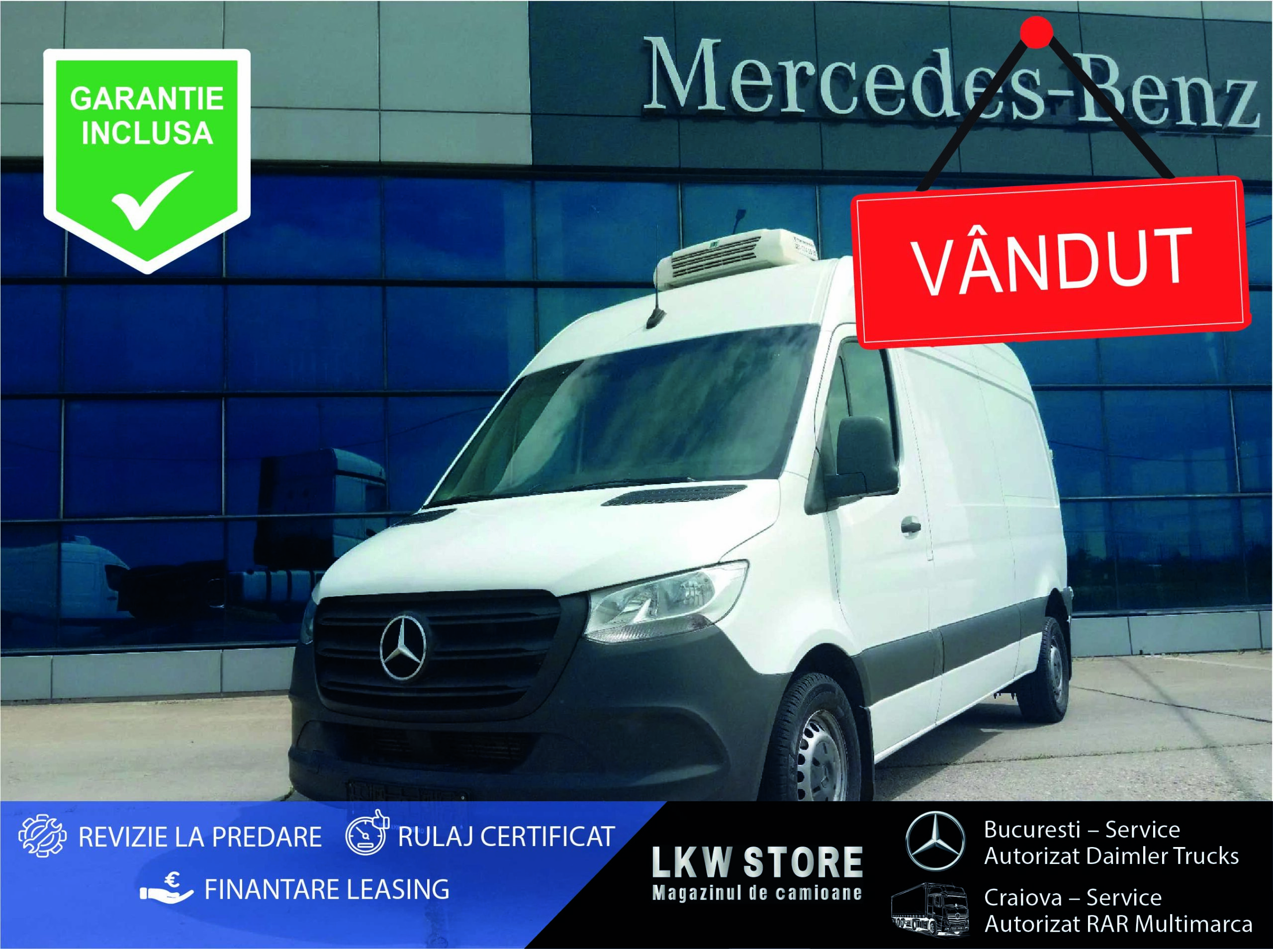 Mercedes-Benz Sprinter 314 CDI, Thermo King -20C, TOP !!!
