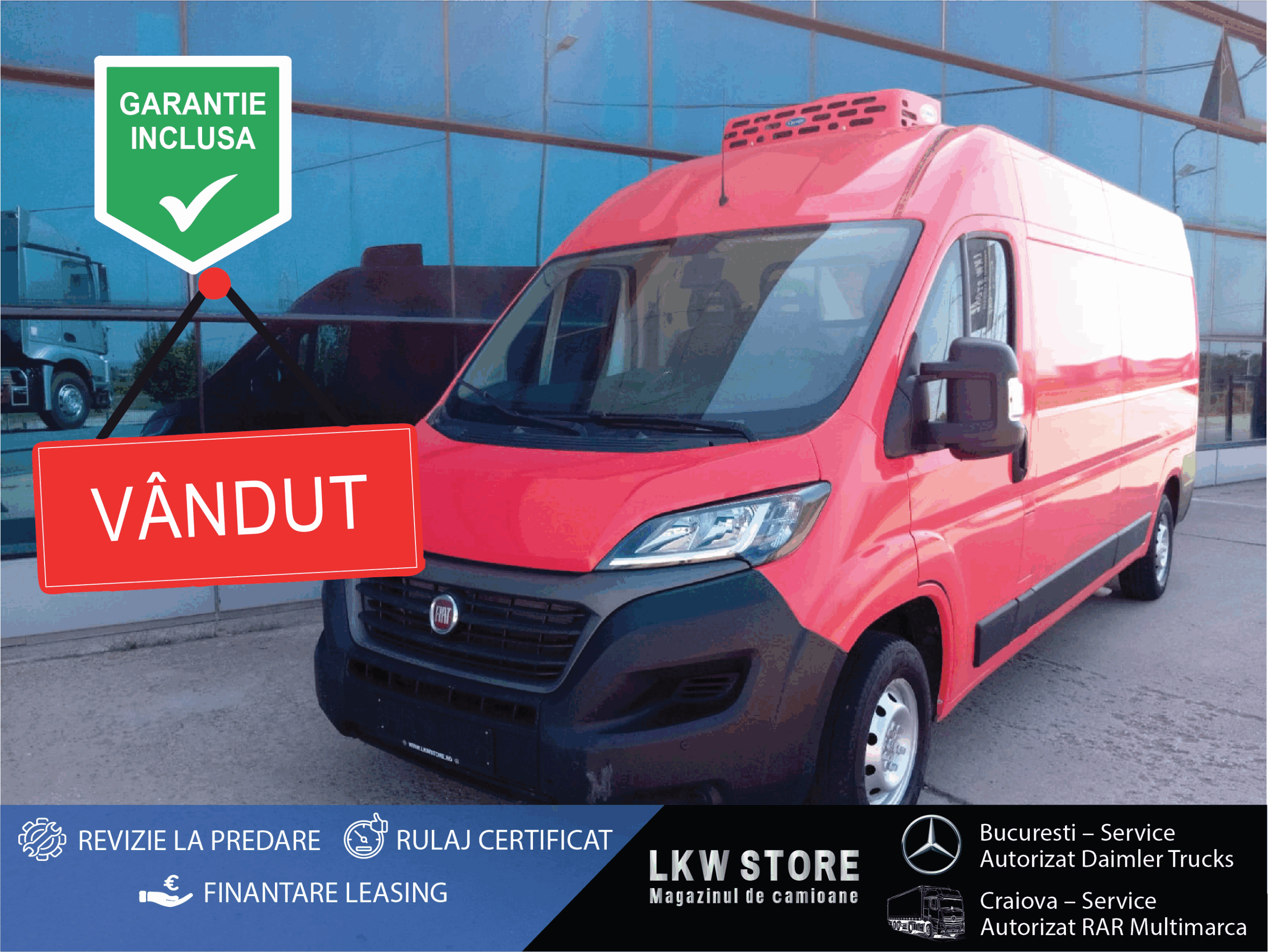 Fiat Ducato Maxi 2.3 JTD, Frigorifica CARRIER -20*C, TOP !!!