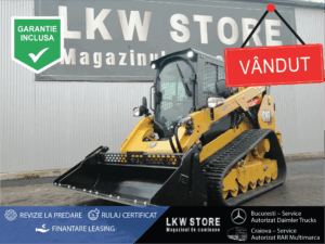 Cat 299DXE BOBCAT/MINI-INCARCATOR/MINI-FRONTLOADER, SENILE/TRACKS, AC, NOU/NEW !!!