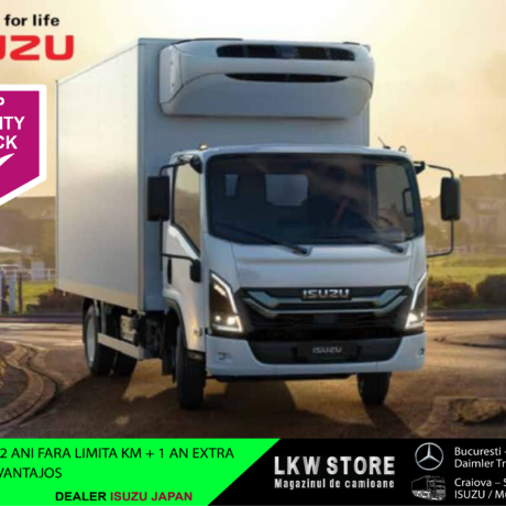 Isuzu M27 Frigorific Congelare 8 EPL, NOU!!!