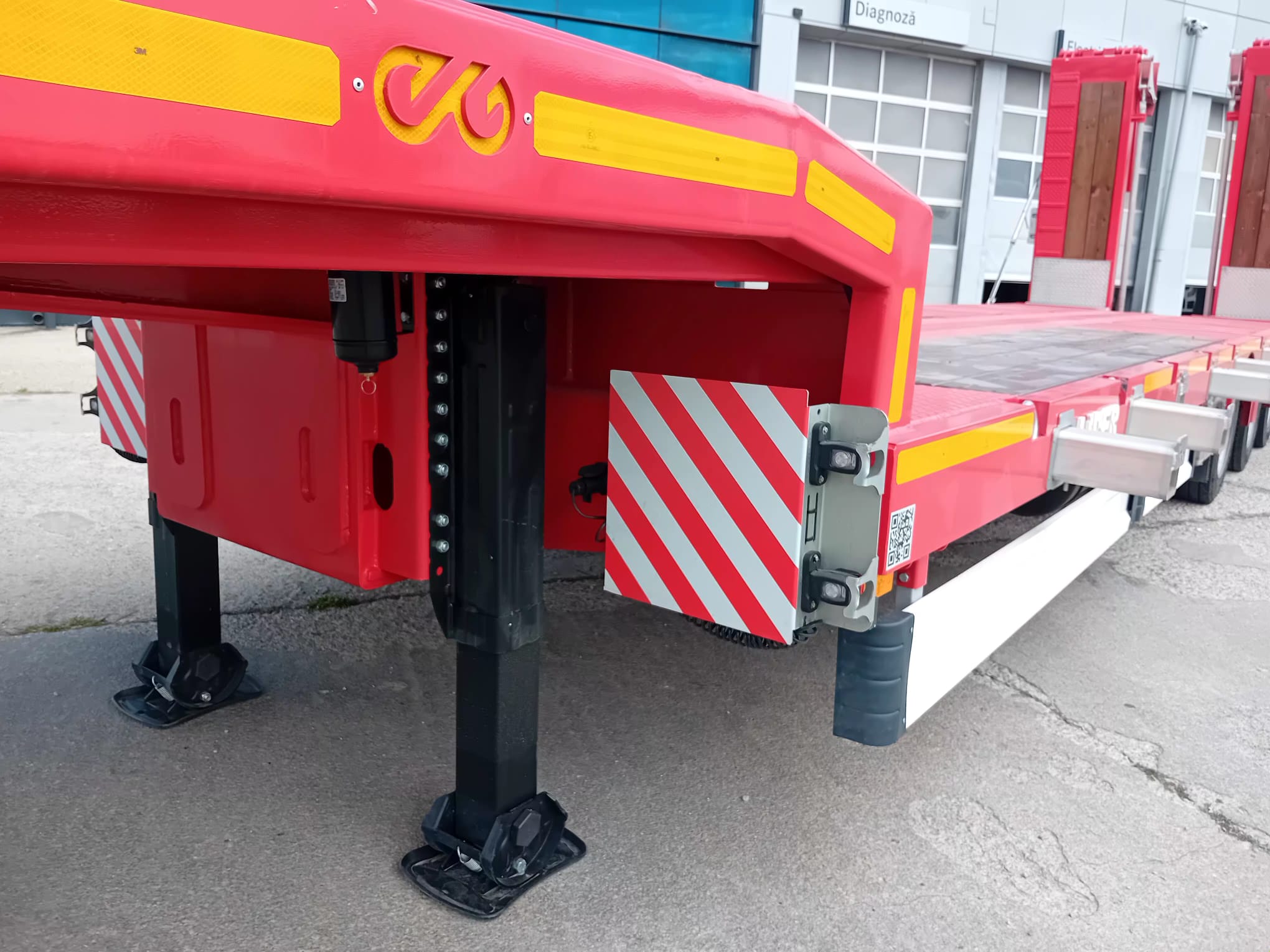 Lider TRAILER/LOW LOADER 3 AXE/3 AXELS, NOU/NEW TOP !!! - imagine 5