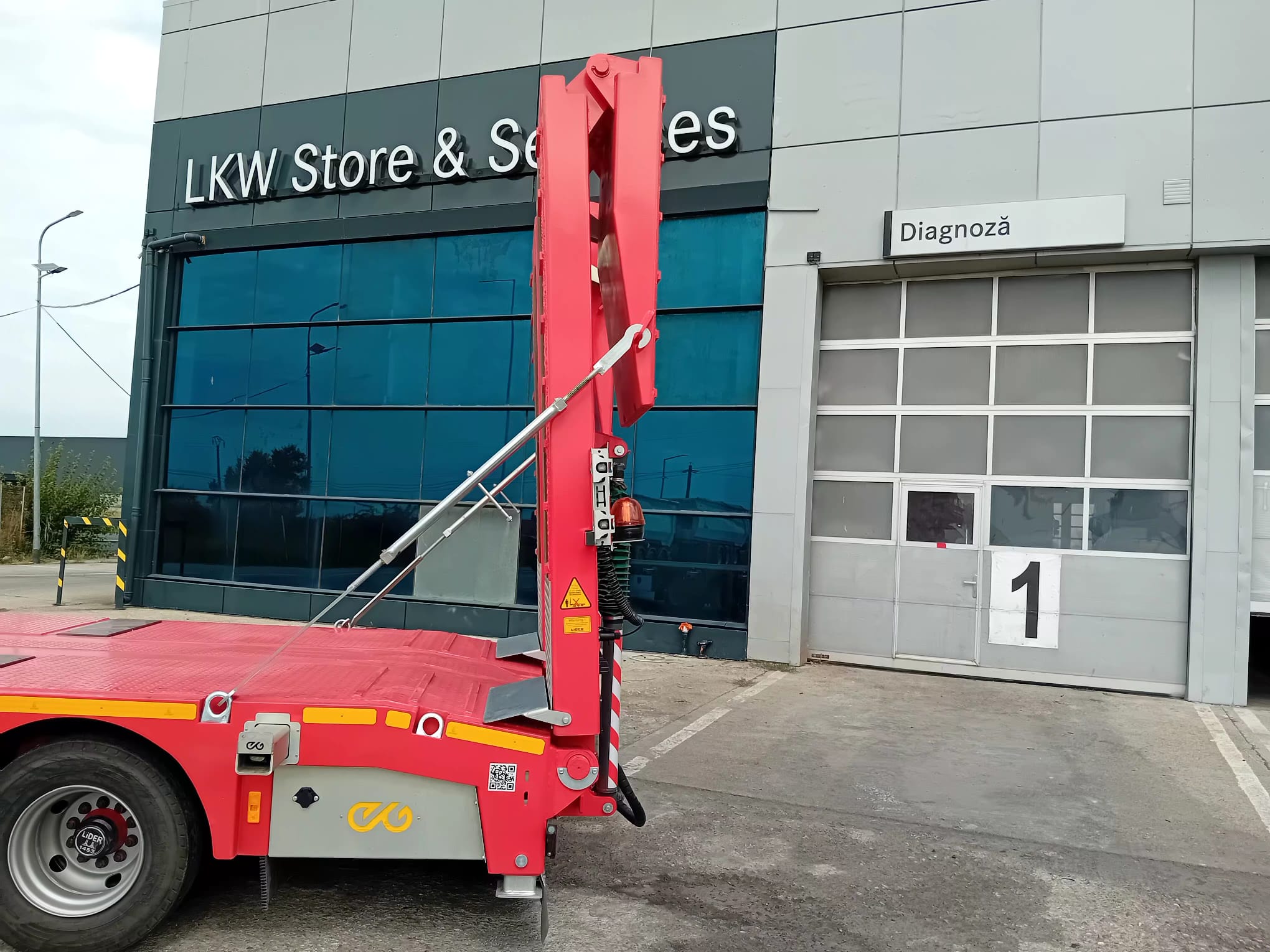 Lider TRAILER/LOW LOADER 3 AXE/3 AXELS, NOU/NEW TOP !!! - imagine 15