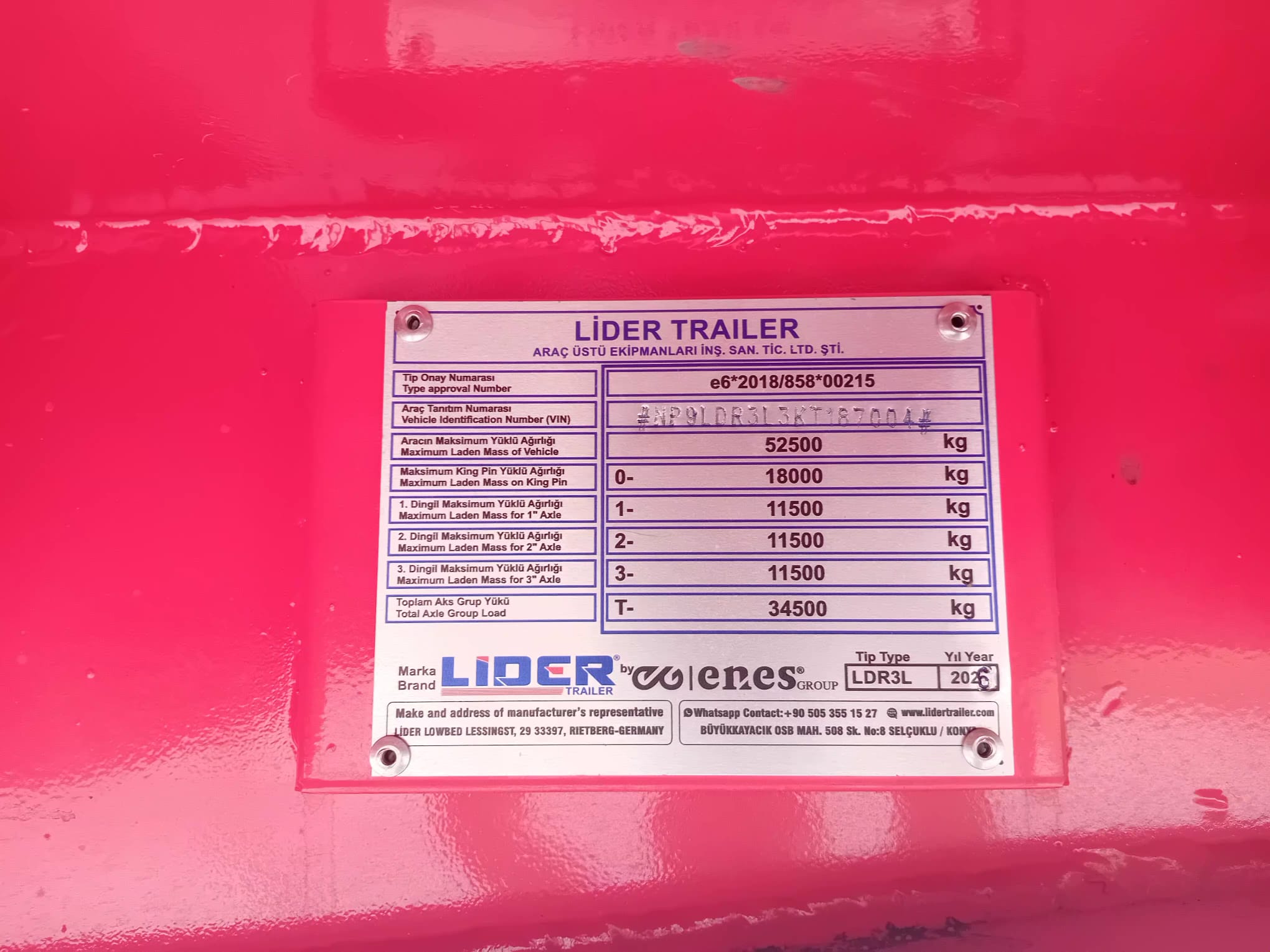 Lider TRAILER/LOW LOADER 3 AXE/3 AXELS, NOU/NEW TOP !!! - imagine 18