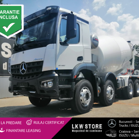Mercedes-Benz Arocs 3740 8x4 BETONIERA/BETON MIXER 10 m3, NOU/NEW!!!
